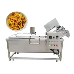 Quality versichert kontinuierliche namkeen friteuse maschine braten maschine automatische