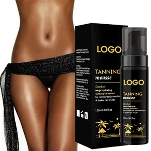 Professional Self Tanning Shimmer Accelerator For Sunbed Products Solution Bronzage Cream Body Tanning Lotion