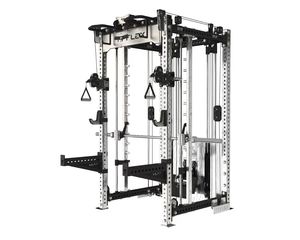 Çok fonksiyonlu demir ev spor makinesi Smith Lat çekme düşük sıra Fitness ekipmanları Squat çerçevesi kablolar kol göğüs egzersiz 170lbs ağırlık - Product Image 3