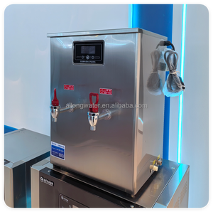 Refroidisseur d'eau chaud/froid <span class=keywords><strong>à</strong></span> compresseur mural en acier inoxydable 220V 30L avec 2 robinets <span class=keywords><strong>Fontaine</strong></span> <span class=keywords><strong>à</strong></span> eau potable commerciale - Product Image 2