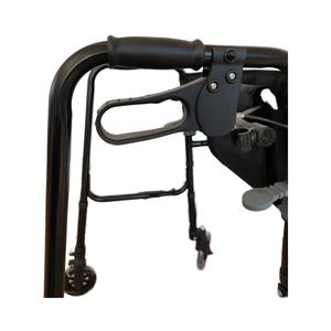 Новый стиль, товары для реабилитационной терапии, регулируемый по высоте, портативный колесный ходунки из алюминиевого сплава с сиденьем - Product Image 5