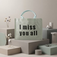 Sac fourre-tout non tissé en PET recyclé réutilisable écologique couleur personnalisable pour supermarché