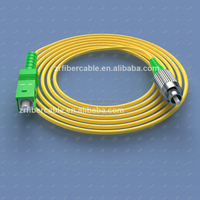 Cable de Conexión de Fibra Óptica SC/APC SC/UPC LC-LC SM MM Simplex Dúplex FC SC APC LC UPC ST E2000 MTRJ 1M 3M 5M