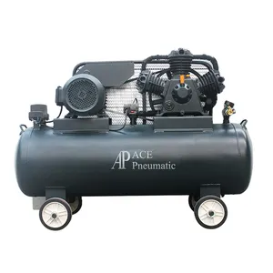 ACE Professional High Pressure Piston Gasoline Air Compressor Petrol Air Compressor For Food Drink Medical Factory