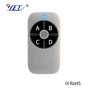 รีโมทคอนโทรล YET2211 แบบโคลนหน้าต่อหน้า รีโมทคอนโทรล EV1527 แบบเรียนรู้รหัส รีโมทคอนโทรล <span class=keywords><strong>HCS301</strong></span> แบบรหัสกลิ้ง สำหรับประตูโรงรถ - Product Image 1