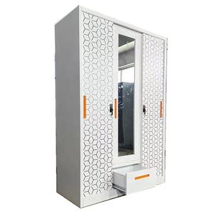 Acier almirah <span class=keywords><strong>photo</strong></span> 3 portes acier impression armoire impression personnalisée armoire métal casier armoire acier almirah armoire - Product Image 2