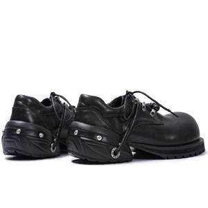 XZY Personnaliser Design Unisexe Mickey Head Derby Chaussures Design Original Trendy Cool Chaussures en cuir avec fermeture à lacets - Product Image 5