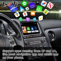 Lsailt صندوق سيارة لاسلكي أندرويد واجهة تلقائية لنيسان GTR R35 DBA IT08 08 رابط مرآة دعم