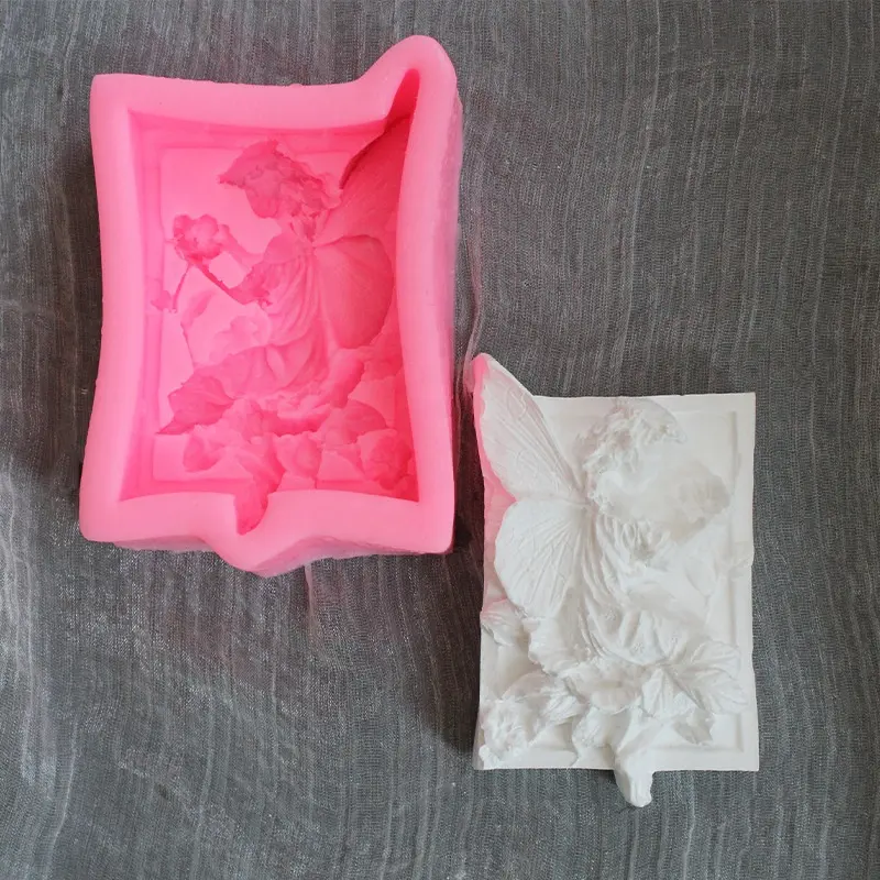 Silikon-Seifenformen 3D-Winkel-Silikonformen für Schokolade-Fonrant Süßigkeiten niedliche Winkelformen für handgemachte Seife Wachs Lehm Kunsthandwerk