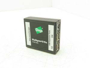 PLC Digi International 301-1010-44 <strong>Hubport</strong> 4C 5.5-30VDC USB Four Port No Cords Incl Warranty Product - Product Image 1