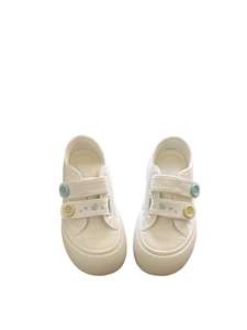 Chaussures en toile fines d'été 2025, baskets respirantes, nouvelles chaussures blanches à semelle épaisse pour femmes, tendance, mode, baskets polyvalentes - Product Image 4