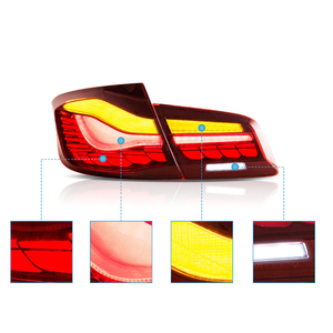Luces traseras LED de fábrica VLAND para <span class=keywords><strong>BMW</strong></span> 5 Series 2011-2017 nueva lámpara trasera OE 63212181347 - Product Image 6