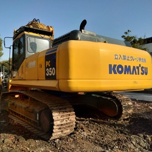 Excavatrice sur chenilles d'occasion Komatsu Pc350-7 PC350, vente en gros d'équipements de construction d'occasion, excavatrice PC300 PC300-7 hydraulique - Product Image 3