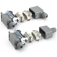 Connecteur robuste BYLJQ étanche à la poussière et à l'eau IP65 HE-010/HE-012 pour applications PCB et alimentation