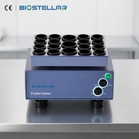 Agitateur de poudre BIOSTELLAR BS-202, mélangeur de plaques de laboratoire pour le mélange de poudres et de liquides, pour échantillons de médicaments et de cellules
