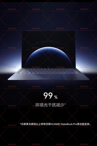 Nuevo Portátil <span class=keywords><strong>MateBook</strong></span> <span class=keywords><strong>Pro</strong></span> con HarmonyOS, Ultrafino, Metálico, Pantalla OLED, SSD (HAD-W32/32G/1TB, Color Negro Tinta) - Product Image 4