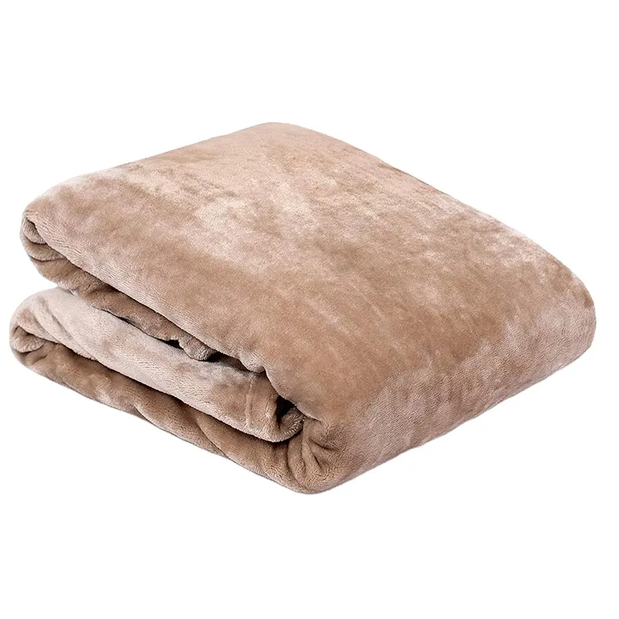 C981 Plush Velvet Mink Throw Blanket Thick Ultra Soft Couch Warm Sofa Throw 100% Microfiber Polyester Mink Blanket