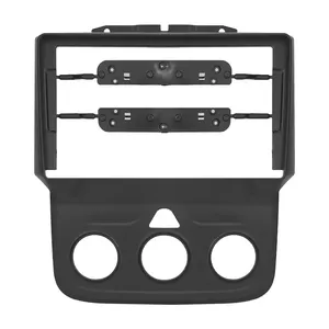 Autoradio Frame Voor Dodge Ram 1500/ 2500/ 3500 Dubbel Din Stereo Paneel Dash Mount Installatie Trim Kit Frame