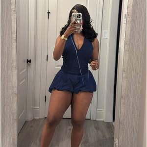 <span class=keywords><strong>Robe</strong></span> courte sans couture pour femme <span class=keywords><strong>Robe</strong></span> de tennis à poche latérale - Product Image 5