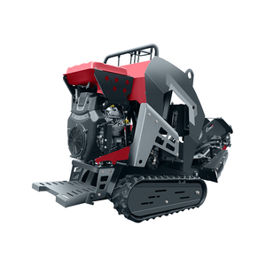 DORITE 20hp 27hp Máquina amoladora hidráulica personalizada Crawler Trituradoras <span class=keywords><strong>De</strong></span> Tocones 12 dientes Gas Remote Stump Grinder - Product Image 4