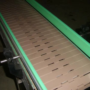 Ayarlanabilir hız Pvc Pp Pu alüminyum çerçeve Slat zinciri ile plastik paslanmaz çelik konveyör bant dayanıklı verimli - Product Image 1