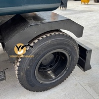 YISHUN – Excavatrice sur pneus Hyundai 150W d'occasion de 15 tonnes, importée de Corée, en excellent état, en promotion