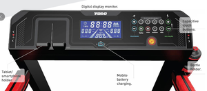 Trademill eléctrico multifuncional, equipo de gimnasio, máquina de correr plegable para el hogar, cinta de correr con pantalla a Color - Product Image 6