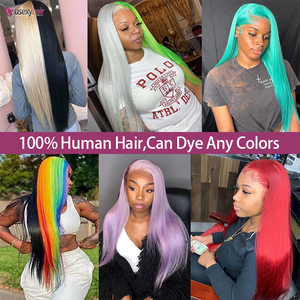 Bán Buôn 613 13x6 HD Ren Phía Trước Tóc Giả Dài Thẳng Nguyên Ấn Độ Mật Ong Tóc Giả Tóc Con Người Ren Phía Trước HD Trong Suốt Ren Tóc Giả - Product Image 5