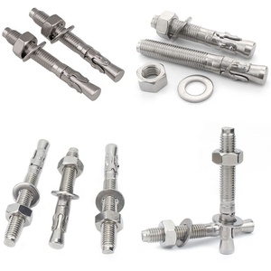 <strong>Astm</strong> F1554 <strong>A36</strong> Grade 55 Equivalent Stainless Metal l Wedge <strong>Anchor</strong> Expansion <strong>Bolt</strong> - Product Image 1