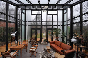 CBMmart – ensemble de solariums 4 saisons, maison en verre d'aluminium, kit de véranda autonome - Product Image 6