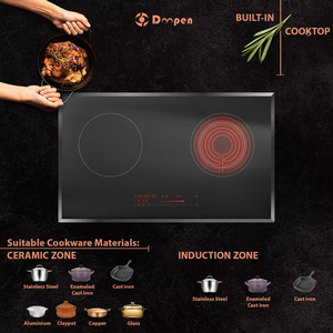 Đông Nam Á Phong Cách Cảm Ứng 3 Năm Bảo Hành Cảm Ứng Và Hồng Ngoại Nồi Đôi Đầu Đốt Lai Nồi - Product Image 6