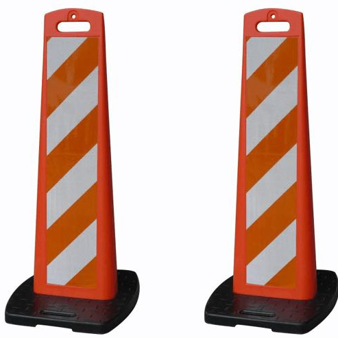 Экономичный дорожный безопасный полиэтиленовый Светоотражающий контроль движения, предупреждающий ограждение, ограждение, панель вертикального дорожного движения