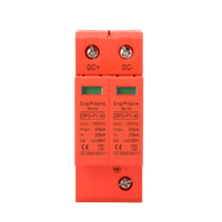 DC SPD 500V 40kA parafoudre parafoudre 2 p 2 pôles 2 pôles 20kA-40kA T2 parasurtenseur dispositifs de protection contre les surtensions