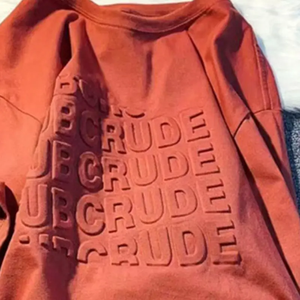 Nhà Máy Tùy Chỉnh Người Đàn Ông Của Cao Cấp 3D Nổi Dệt Kim T-Shirt Giản Dị Dài Phong Cách Thiết Kế Trống - Product Image 5