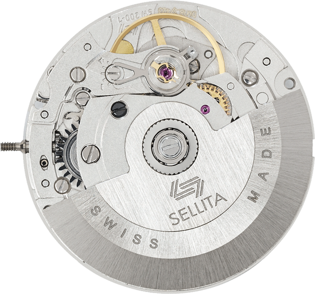 Sellita Self-winding 3 Hands Calendar Date Mechanical SW200-1a Watch Movement