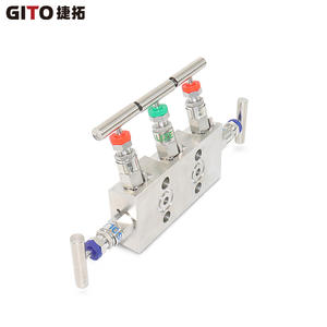 Transmetteur de pression GITO 316L EJA à cinq vannes coplanaires, collecteur en acier inoxydable 304 avec bride 3051 pour transmissions de pression - Product Image 2