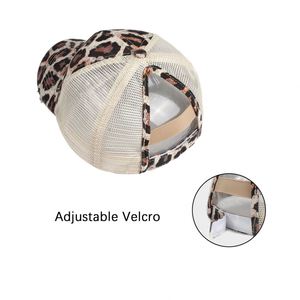 Wholesale High Quality Cotton Women's Breathable Mesh High Ponytail Baseball Cap Mesh Back Ponytail <b>Hats</b> <b>for</b> Women - Product Image 2