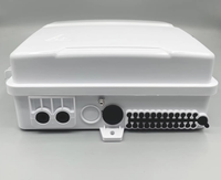 Kotak Terminasi Serat Optik 24-Core Tahan Air IP65 FTTH Distribusi Kabel Optik POE 4G 3G GSM Komunikasi WIFI