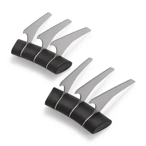 2 Piezas <span class=keywords><strong>de</strong></span> Tenedores Raspadores <span class=keywords><strong>de</strong></span> Carne <span class=keywords><strong>de</strong></span> Acero Inoxidable, Accesorios para Deshebrar Carne <span class=keywords><strong>de</strong></span> Cerdo, Cortador <span class=keywords><strong>de</strong></span> Verduras, Herramienta para Abrir Botellas <span class=keywords><strong>de</strong></span> Cerveza - Product Image 2