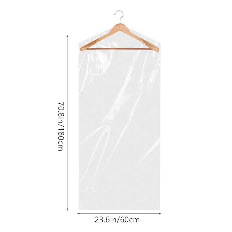 Long Dress Covers - 71 Inch Garment Bags for Hanging Clothes Long Dress Covers - 71 Inch Garment Bags for Hanging Clothes