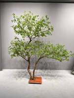 Arbre artificiel Pieris Japonica pour la décoration intérieure de la maison, de l'hôtel, du café, du bureau, de la salle d'exposition, de l'espace commercial