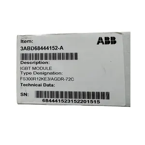 Nuovo In scatola ABB FS300R12KE3/AGDR-72C di bordo + scheda IGBT FS300R12KE3/AGDR-72C