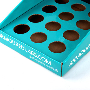 Custom riciclabile rotante pieghevole cartone espositore moderno tavolo <span class=keywords><strong>Top</strong></span> negozio al dettaglio per POP Box per profumo smalto - Product Image 6