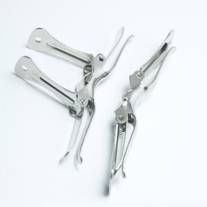 高品質ソリッドカラー7cmスプリング式タイクリップ、ポリエステル製クリップオン蝶ネクタイ - Product Image 2