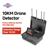 Detector de Drones UAV, Equipo de Posicionamiento de Largo Alcance de 20 km, Detector de Señales de Radar, Sensores de Alta Altitud
