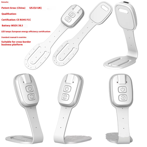Clip de Lectura Portátil Creativo con Luz Nocturna LED Blanca Flexible, Luz de Tarjeta Mini de Protección Ocular de Tamaño <span class=keywords><strong>Pequeño</strong></span>, Regalo para Dormitorio - Product Image 1