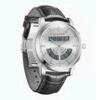 Jam Tangan Digital Kiblat Alazan Muslim Azan Alfajr Summon Stainless Steel Anti Air, Grosir Pabrik Agen