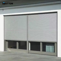 Système de persiennes en aluminium pour murs extérieurs modernes, système de volets roulants verticaux automatiques, volets roulants résistants au vent