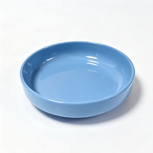 Plato Redondo de Melamina de Grado Alimenticio, Multicolor, Resistente a los Golpes y al Calor, Ideal para Postres, Aperitivos y Bocadillos - Product Image 5