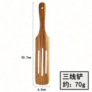 RAYBIN Custom Wooden <b>Spurtles</b> Kitchen Set Natural Acacia Wood Spurtle Set - Product Image 4